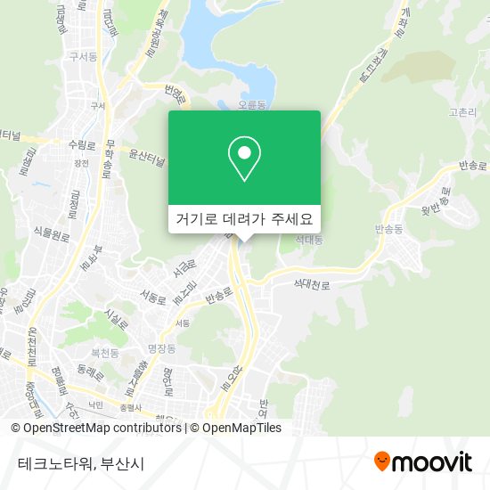 테크노타워 지도