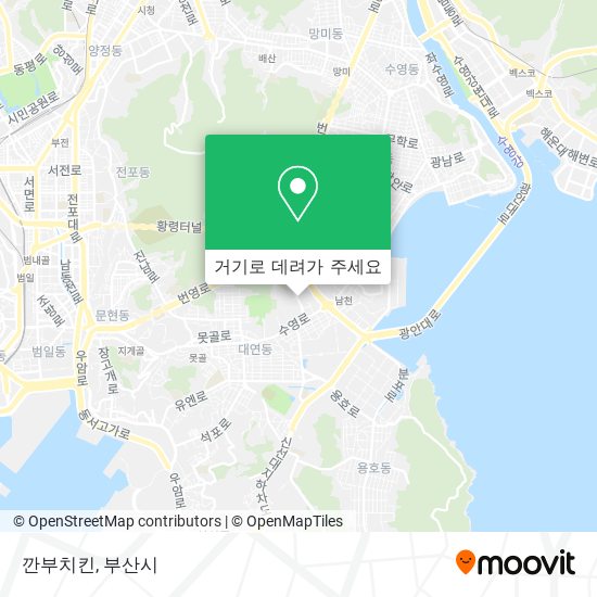 깐부치킨 지도