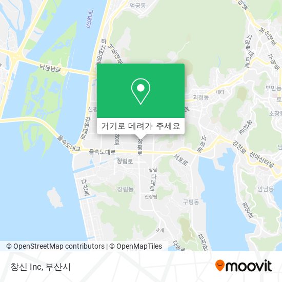 창신 Inc 지도