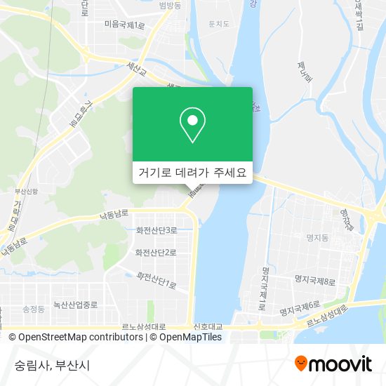 숭림사 지도