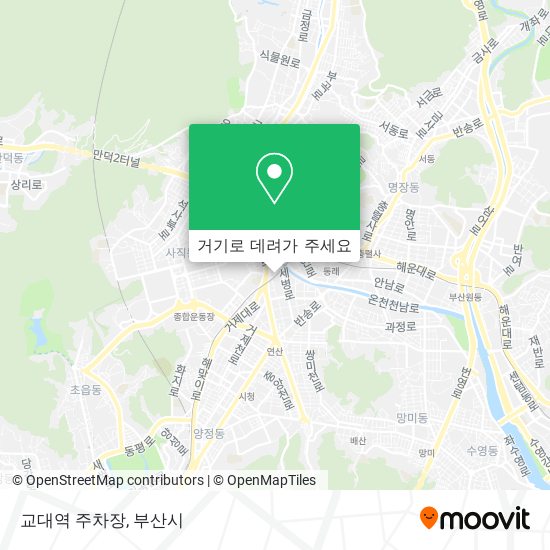교대역 주차장 지도