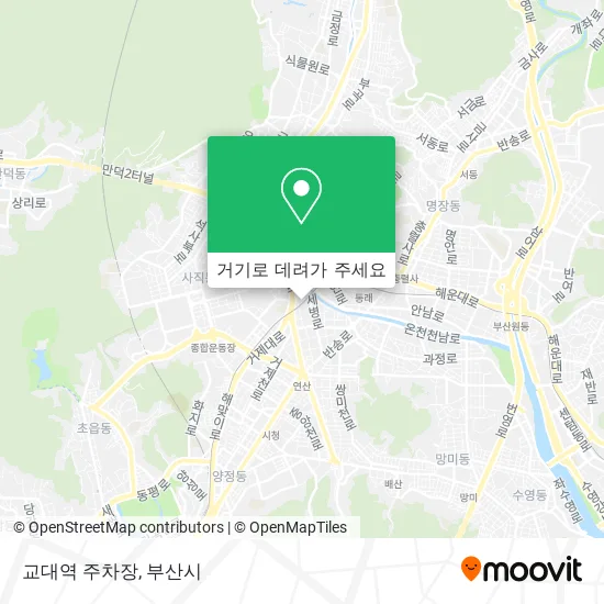 교대역 주차장 지도