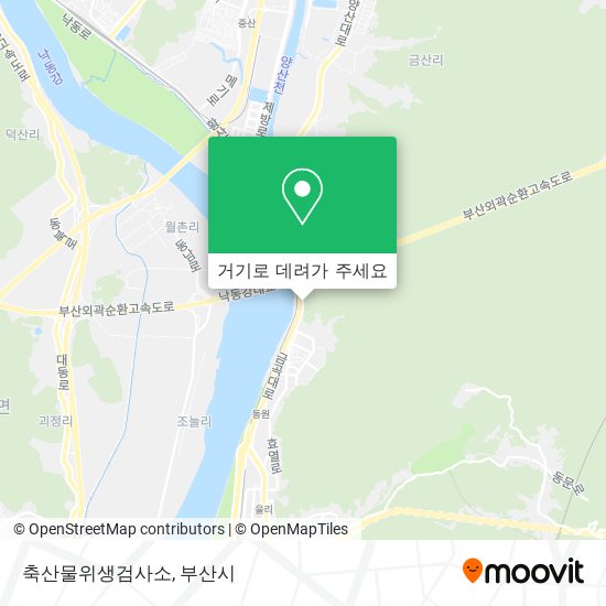 축산물위생검사소 지도