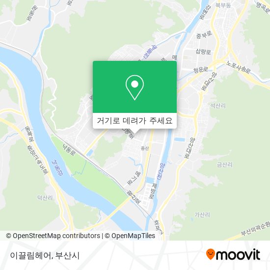 이끌림헤어 지도