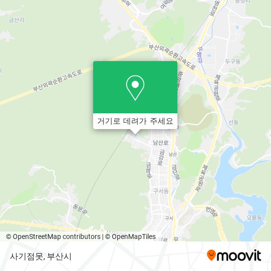 사기점못 지도