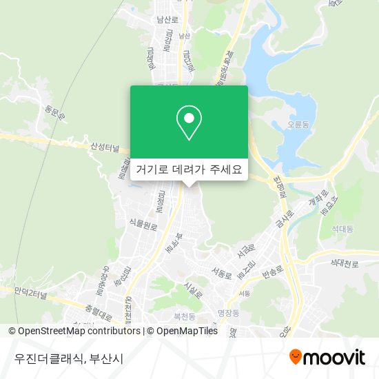 우진더클래식 지도