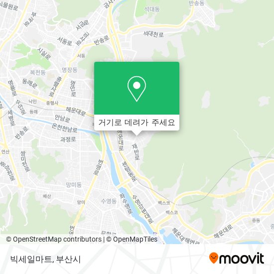 빅세일마트 지도