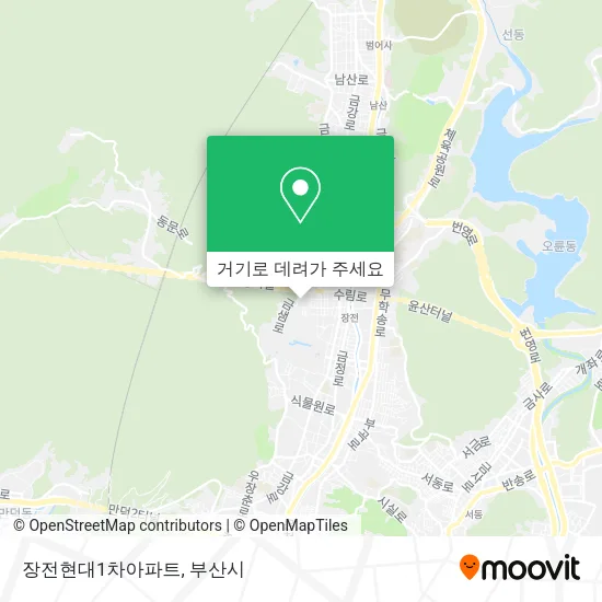 장전현대1차아파트 지도