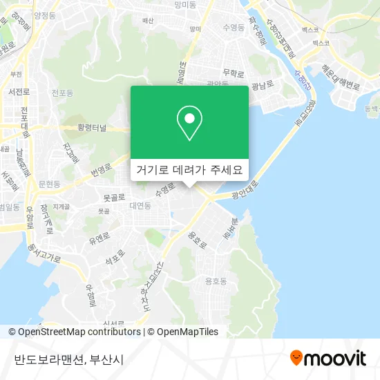 반도보라맨션 지도