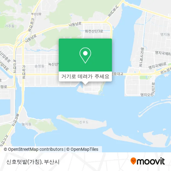 신호텃밭(가칭) 지도