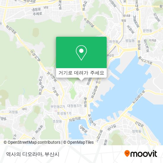 역사의 디오라마 지도