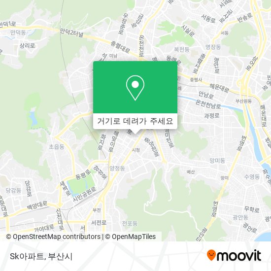 Sk아파트 지도