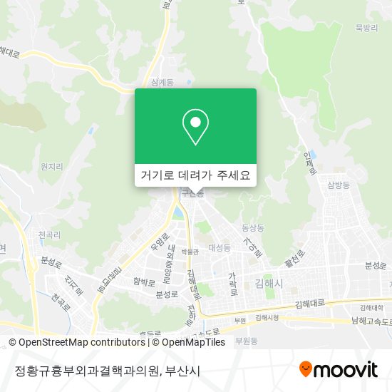정황규흉부외과결핵과의원 지도