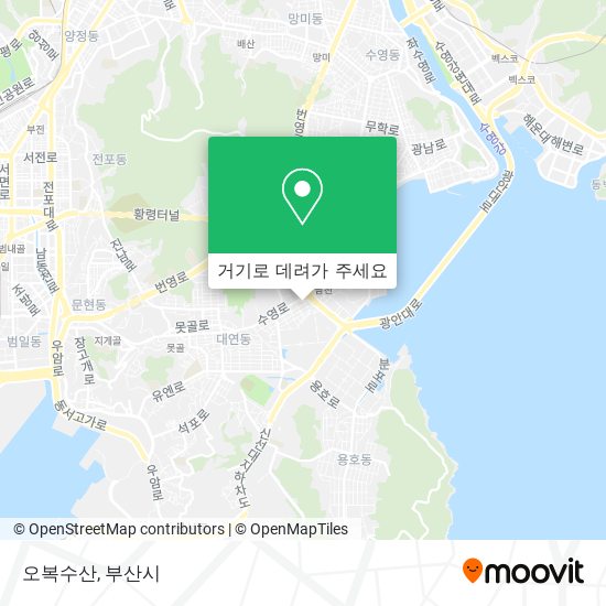 오복수산 지도