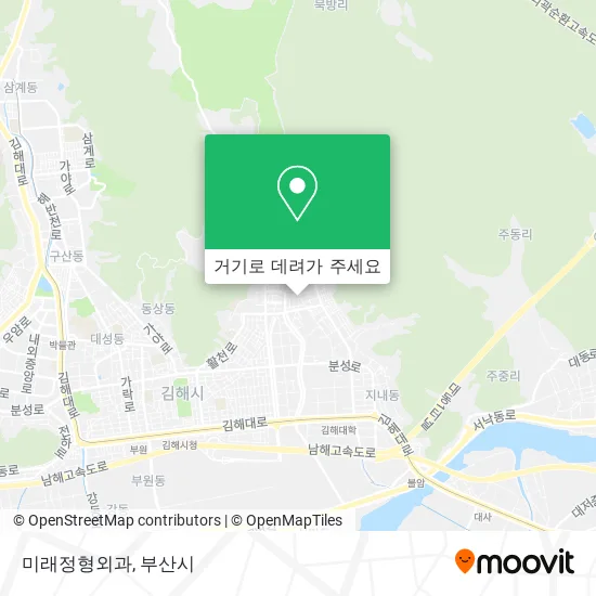 미래정형외과 지도