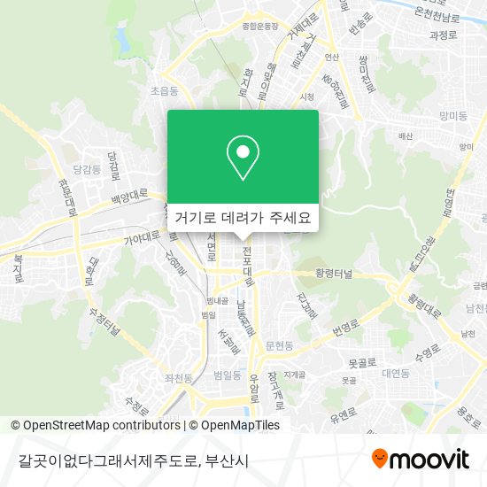 갈곳이없다그래서제주도로 지도