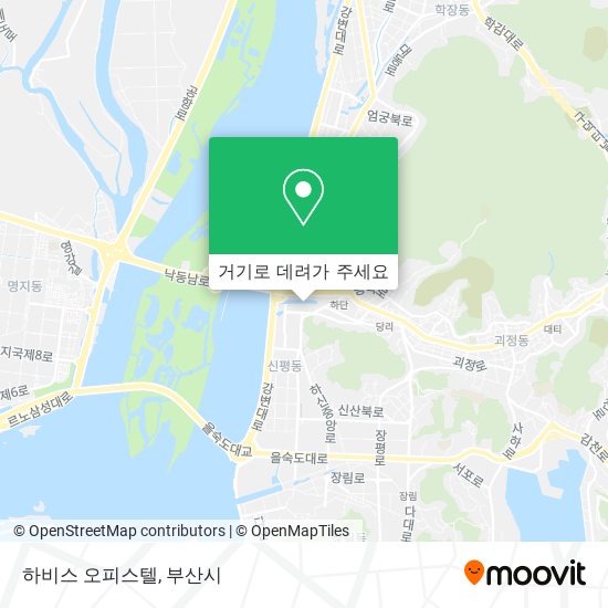 하비스 오피스텔 지도