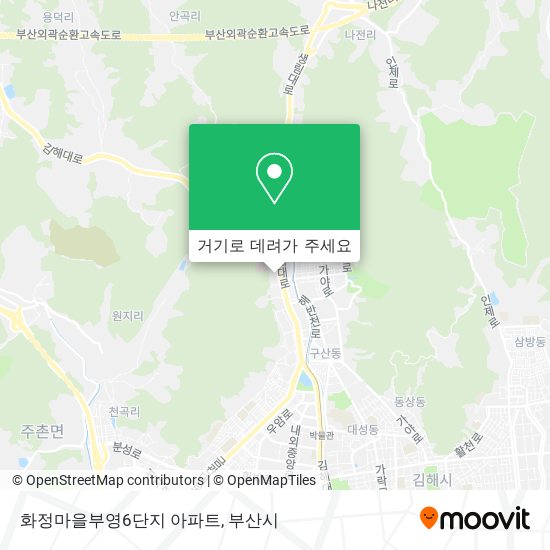 화정마을부영6단지 아파트 지도