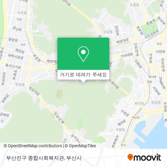부산진구 종합사회복지관 지도