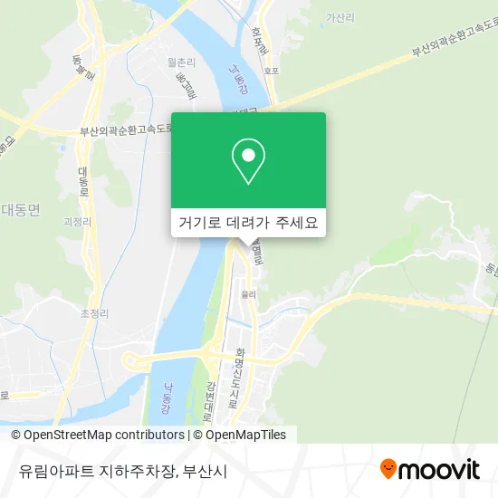 유림아파트 지하주차장 지도