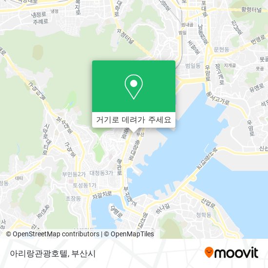 아리랑관광호텔 지도