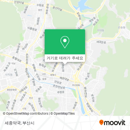 세종약국 지도