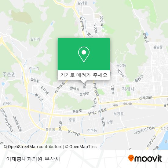 이재홍내과의원 지도