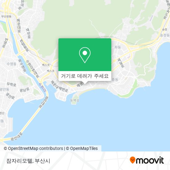 잠자리모텔 지도