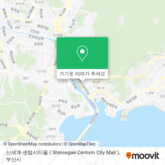 신세계 센텀시티몰 ( Shinsegae Centom City Mall ) 지도