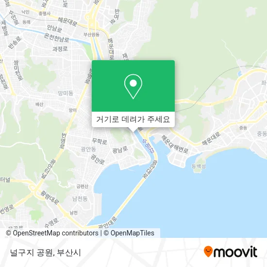 널구지 공원 지도