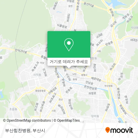 부산힘찬병원 지도