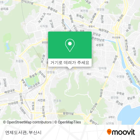 연제도서관 지도