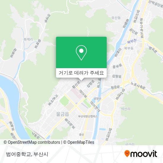범어중학교 지도