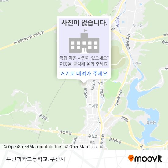 부산과학고등학교 지도