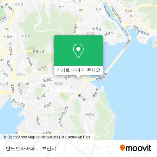 반도보라아파트 지도