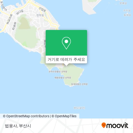 법융사 지도