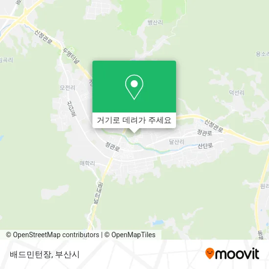 배드민턴장 지도
