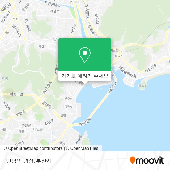 만남의 광장 지도
