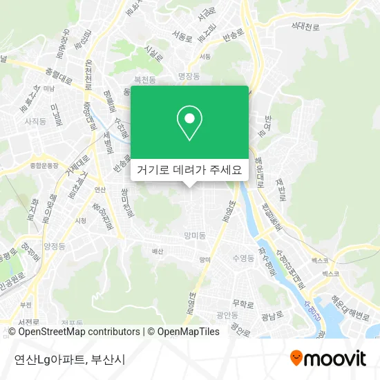 연산Lg아파트 지도