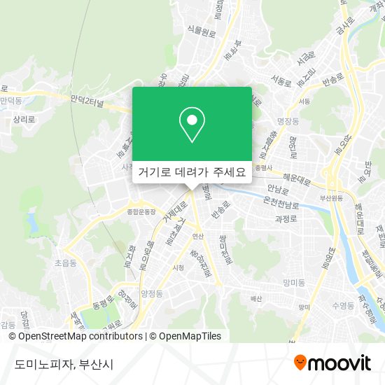 도미노피자 지도