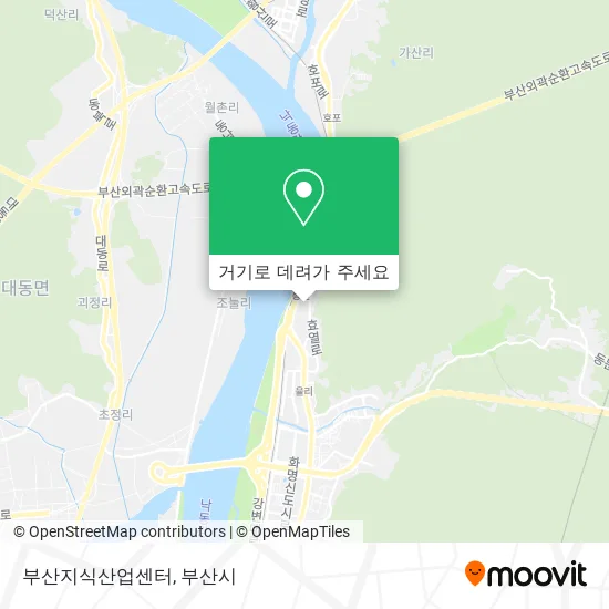 부산지식산업센터 지도