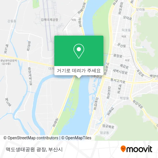 맥도생태공원 광장 지도