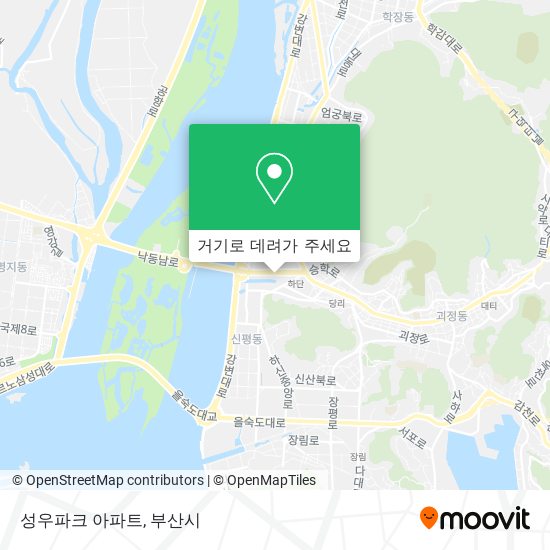 성우파크 아파트 지도