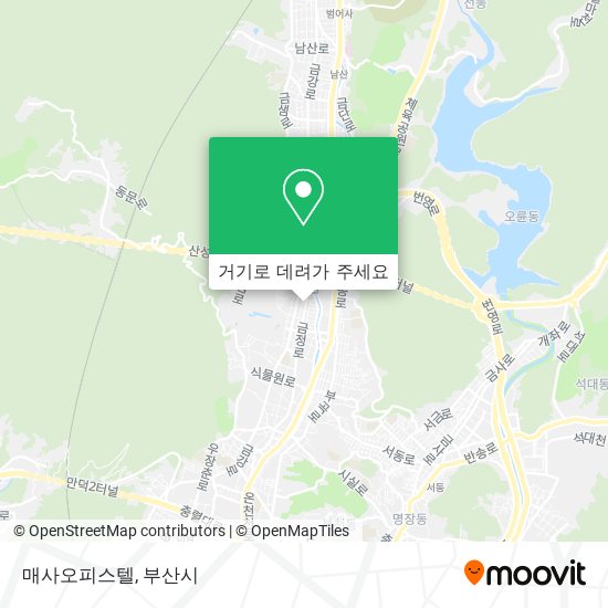 매사오피스텔 지도