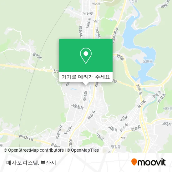 매사오피스텔 지도