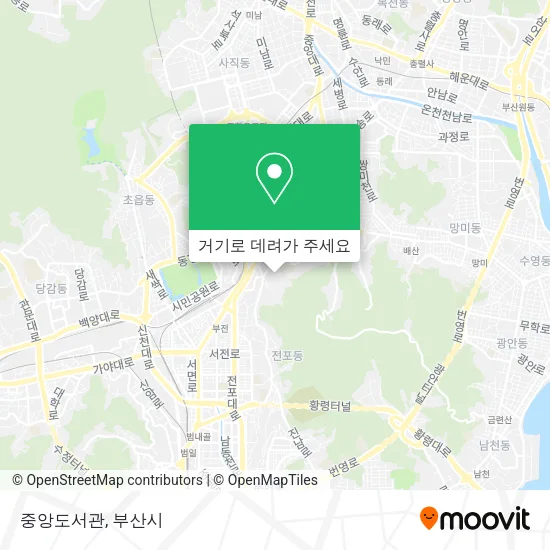 중앙도서관 지도