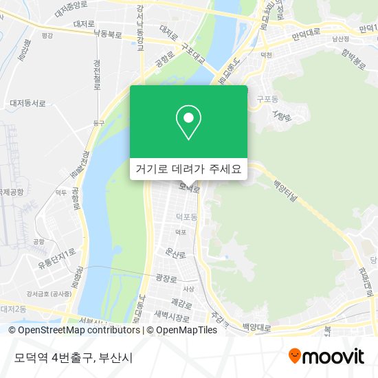 모덕역 4번출구 지도
