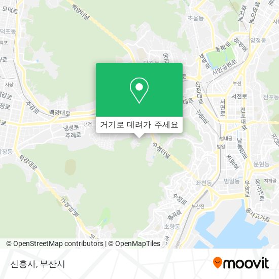 신흥사 지도