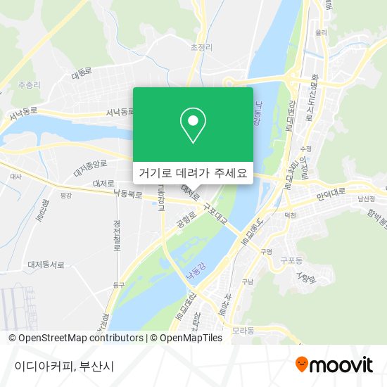 이디아커피 지도
