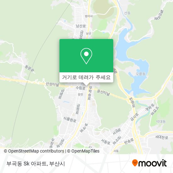 부곡동 Sk 아파트 지도